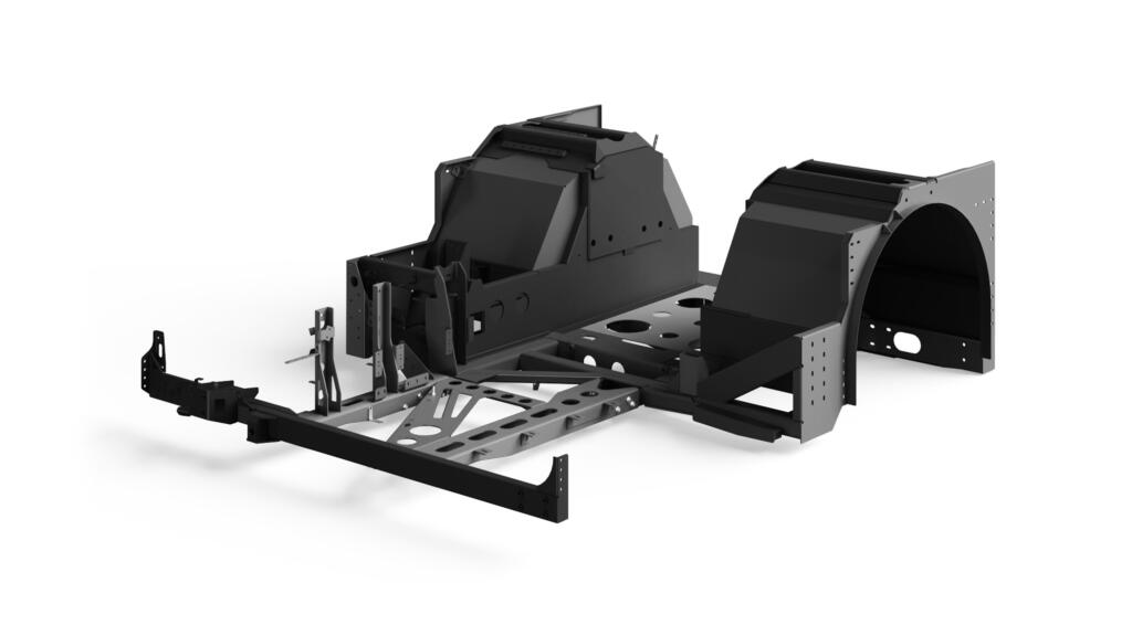 Fulfilling Recycling Plant Expansion with Design and Assembly Expertise Precision chassis assembly IBA 07843 R1 Mono Shadow copy