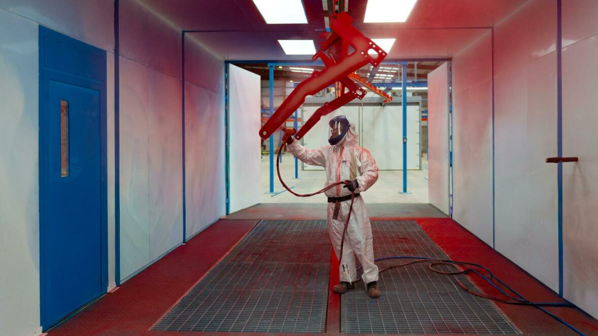 Powder coating Hutchinson Engineering