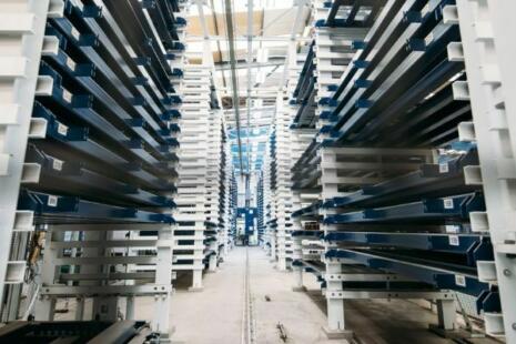 Automated racking system Hutchinson Engineering