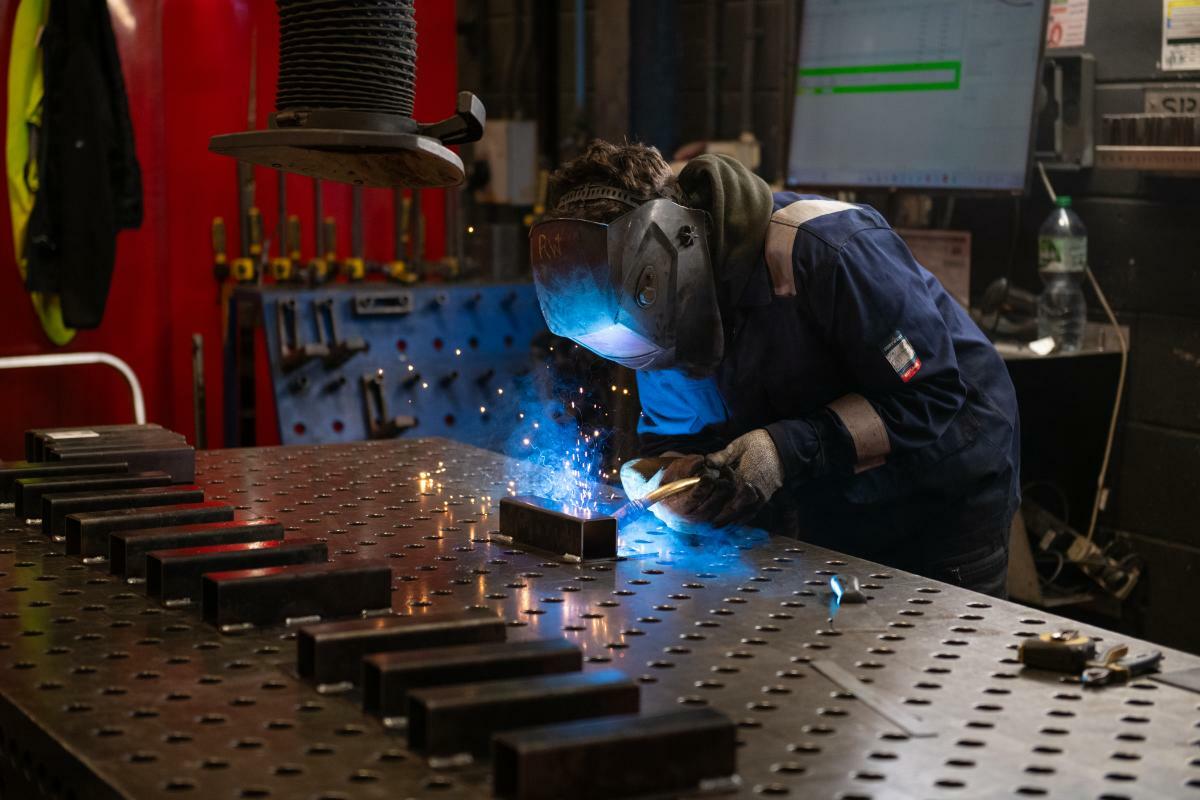 Reece, one of our engineering apprentices